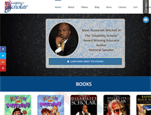 Tablet Screenshot of disabilityscholar.com